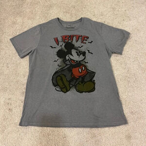 Disney Mickey Vampire “I Bite” T-Shirt